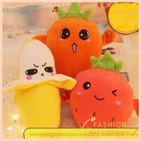Freewoodie Fruit Sensing Beat Piano, Fruit Musical Dooll Strawberry Sensing Beat Đồ chơi sang trọng, Đồ chơi sang trọng Chuối Đồ chơi âm nhạc tương tác Đồ chơi sang trọng bằng điện