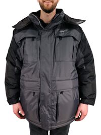 Freeze Defense 3in1 Men's Winter Coat Jacket Warm Parka w/Insulated Snow Vest