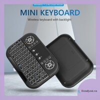 [Frendyest.vn] Bàn phím không dây Mini 2.4G & Điều khiển từ xa chuột không khí tương thích Bluetooth cho TV BOX