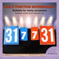 [Frendyest.vn] Bảng điểm cầu lông 4 chữ số Bảng điểm bóng bàn bằng nhựa dành cho trọng tài thể thao