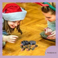 [Frendyest.vn] Bộ 7 Viên Đạn Nhựa Trò Chơi 6 Viên Đạn Mặt Cho Người Yêu Trò Chơi Board