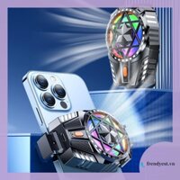 [Frendyest.vn] Bộ tản nhiệt điện thoại di động có quạt làm mát gắn đèn RGB cho máy tính bảng điện thoại Phablet [frendyest.vn]