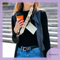 [Frendyest.vn] Dây buộc điện thoại có túi Dây đeo điện thoại có thể điều chỉnh Dây đeo vai Phụ kiện điện thoại