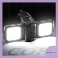 [Frendyest.vn] Đèn móc khóa Mini LED COB 7 chế độ Đèn pin 1000LM để cắm trại ngoài trời đi bộ đường dài