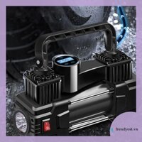 [Frendyest.vn] Máy bơm lốp ô tô 12V 150PSI Xi lanh kép Máy bơm không khí điện ô tô Máy nén khí Mini