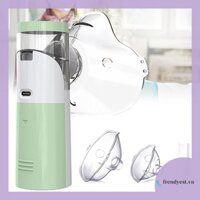 [Frendyest.vn] Máy phun hơi nước hen suyễn cầm tay có độ ồn thấp Máy phun sương dành cho trẻ em dành cho người lớn có mặt nạ