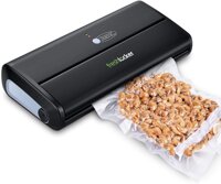 Freshlocker VS90 Vacuum Sealer Machine One-button type Food Vacuum Sealer machine Vacuum Sealing system with Saver Rolls and Bags for Food Preserva...