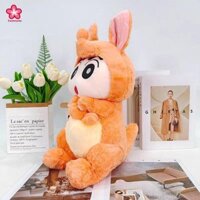 Freshmarket Crayon Shin Chan Cosplay Đồ Chơi Nhồi Bông, Kangaroo PP Cotton Crayon Shin Chan Kangaroo Doll, Ngộ nghĩnh Sang Trọng Crayon Shin Chan Crayon Shin Chan Kangaroo Đồ Chơi Sang Trọng