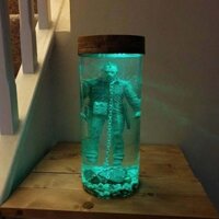 Friday The 13th Jason Voorhees Collector Water Lamp Horror Figurine Light Decor Night Lights