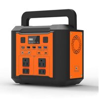 FRIEDEIR 300W Portable Power Station, 296Wh 80000mAh Backup Lithium Battery Power Supply, 110V AC Out/DC 12V/QC USB Ports of Solar Generator, for O...