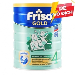 Sữa bột Friso Gold 4 - hộp 1500g (dành cho trẻ từ 3 tuổi trở lên)