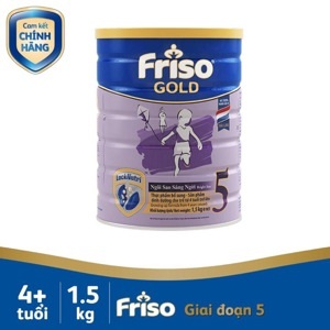 Sữa bột Friso Gold 4 - hộp 1500g (dành cho trẻ từ 3 tuổi trở lên)