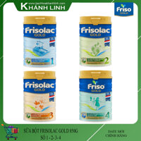[FRISOLAC GOLD] Sữa Bột Công Thức FRISOLAC GOLD Số 1 - 2 - 3 - 4 Lon 850g  (chính hãng date mới)