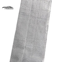 FROGUED 25m Ống xả ô tô tự động Giấy nhôm Cuộn băng cách nhiệt