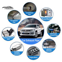 FROGUED Ống xả ô tô Giảm thanh Crack Sửa chữa Keo dán chịu nhiệt