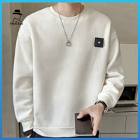 Frolada Nam Màu Trơn Áo Chui Đầu Áo Nam Ấm Áp Mùa Đông Áo Chui Đầu Dày Ấm Áp Cổ Tròn Cho Phong Cách Thường Ngày Rời Phù Hợp Với Áo Dài Tay Cho Mùa Thu