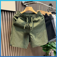 Frolada Nam Quần Short Thường Ngày Họa Tiết Bong Bóng Quần ngắn ống rộng Màu Trơn Có Túi Co Giãn Eo Dây Rút Quần Short Đi Biển Khô Nhanh