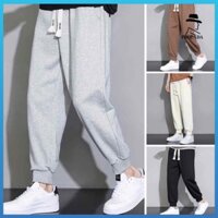 Frolada Quần Nam Dây Rút Thắt Lưng Co Giãn Túi Màu Trơn Rời Thẳng Quần Ống Rộng Quần Thể Thao Đeo Mắt Cá Chân Quần Mặc Hàng Ngày Quần Thường Ngày