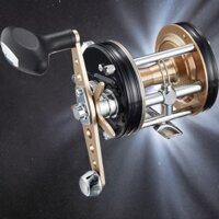 【from Japan】AbuGarcia Ambassadeur 6500CL Steel Gray Right Hand Retrieve Counter Balanced Handle Round Baitcasting Reel