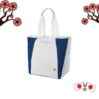 [From JAPAN][Wilson] Tennis Badminton Racket Bag Tote - Roland Garros Cream/Clay Color