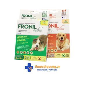 Fronil Extra Chống Ve Và Bọ Chét Cho Chó, 10-20kg