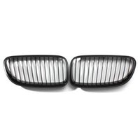 Front Kidney Grille Grills Matte Black for BMW E92 E93 3-Series LCI Face Lift 2DR
