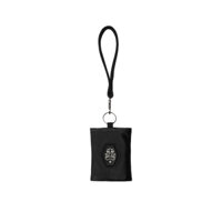 FRONT The Knight Key Pocket D621 - BLACK ♟ Túi đựng chìa khoá màu đen chất liệu Polyester chống thấm nước