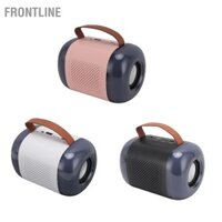 Frontline Máy Hát Karaoke Mini Có Mic Không Dây Rgb Đèn Trẻ Em Người Lớn Loa Bluetooth Di Động Bộ Cho Bé Gái Trai Họp Mặt Gia Đình