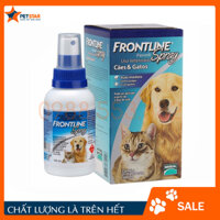Frontline Spray Thuốc Xịt Trị Ve Rận Bọ Chét Cho Chó Mèo 100ml