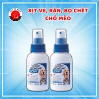 Frontline Xịt diệt ve rận, bọ chét chó mèo - Frontline Spray 100ml