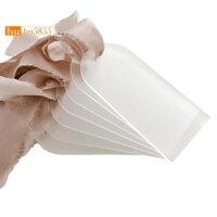 Frosted Acrylic Đám Cưới Trống Nơi Thẻ Rõ Ràng Vòm Quà Tặng Thẻ Tên Tấm Ghế Biểu Đồ DIY Đánh Dấu Nơi Cho Bữa Tiệc