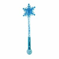 Frozen Anna Elsa Snowflake Wand LED Light Up Toy for Kids