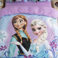 Frozen Comforter 3D Set For Kids Girls, Duvet Single Queen King Bedding Set, Elsa And Anna Princ