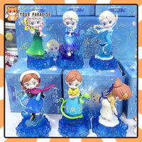 Frozen elsa công chúa ma thuật mù hộp đồ chơi hình búp bê dễ thương đồ nội thất trang trí mô hình pvc hình đông lạnh quà tặng sinh nhật cho phụ nữ