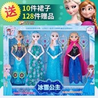Frozen Fantasy Elsa Elsa Elsa Elsa Váy Búp Bê Hộp Quà Tặng Tongle Barbie Búp Bê Lớn Công Chúa Cô Gái Phù Hợp Với Đồ Chơi
