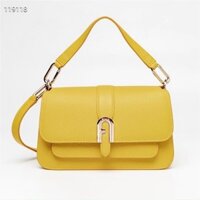 FRZ-Túi đeo vai [HOTTREND] Fulia Sofia shoulder bag-[TÚI NỮ DA THẬT]-màu vàng nổi bật