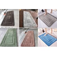 [fs] (rẻ mà đẹp) Thảm chùi chân 1 màu Cao Cấp và sang trọng - kết hơp sợi nen siêu thấm hút kt 40x60,50x70 và 50x120cm