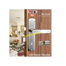 Khóa tay gạt inox Nikkei L- E05