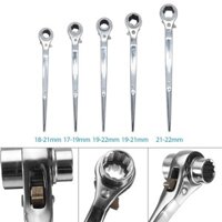 Fsfo _ 1PC 17-22mm Cờ lê Ratchet Đầu Ổ cắm cờ lê Podger Cờ lê