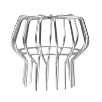 Fsfo _ 304 Lưới thoát nước mái bằng thép không gỉ FoliageCatcher Vỏ bảo vệ máng xối