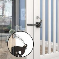 Fsfo _ Hàng rào tự khóa Cổng chốt trọng lực Lò xo sắt có thể điều chỉnh Cổng kéo cáp