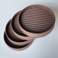Fsfo _ Tấm lót chân sofa cao su 2 inch tròn có dải chống trượt Tấm lót chân sàn gỗ