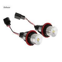 Fsh 2 Chiếc 3W 7000K LED Halo Góc Mắt Xenon Đánh Dấu Bóng Đèn Cho Xe BMW E39 E53 E87