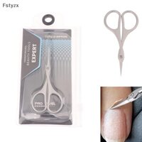 Fstyzx 1 Cái Kéo Cắt Da Thép Không Gỉ Cong Lưỡi Kéo Nhỏ Cắt Tỉa Ngón Tay Lông Mày Lông Mi Da Khô Kéo Móng Tay VN