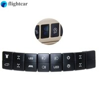 (Ft) 1 Công Tắc Chìa Khóa Kép Xe Hơi Công Tắc Kép Đèn Sương Mù Radar Công Suất Đèn Pha LED Nút Công Tắc Cho Mitsubishi Outlander L200 ASX 2020
