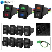 (Ft) Công tắc đẩy 12V Nút kép LED LIGHT BAR & Đèn LED làm việc Phụ kiện ô tô cho Toyota Prado 150 200 Landcruiser Hilux RAV4