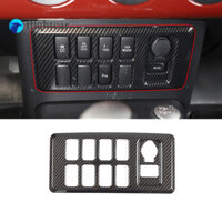 Ft Dành Cho Xe Toyota FJ Cruiser 2007-2021 ABS Điều Khiển Hỗ Trợ Lái Xe Miếng Dán Trang Trí Bảng Phụ Kiện Nội Thất