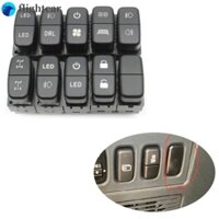 (Ft) Đèn LED phía trước ô tô Đèn sương mù Công tắc chìa khóa Quạt điện ô tô Nút đèn Khóa công tắc mở khóa cho Mitsubishi Lancer EX Pajero V73 V93 V97