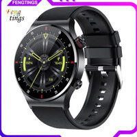 [Ft] Đồng hồ thông minh QW33 Giám sát sức khỏe đa chức năng IP67 Đồng hồ đeo tay thông minh gọi BT thông thường chống nước để đeo hàng ngày