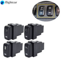 (Ft) Gương chiếu hậu LED ô tô Làm nóng Công tắc đèn sương mù phía trước có dây cho Mitsubishi Outlander Pajero V73 V93 V97 Lancer EX